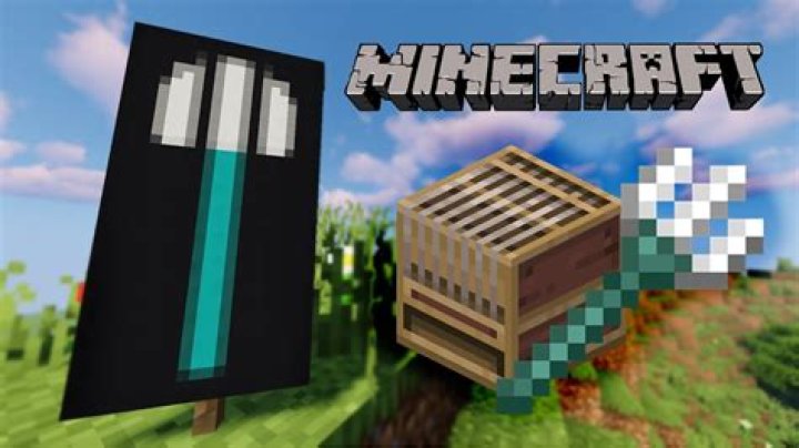 How to make a trident banner in minecraft