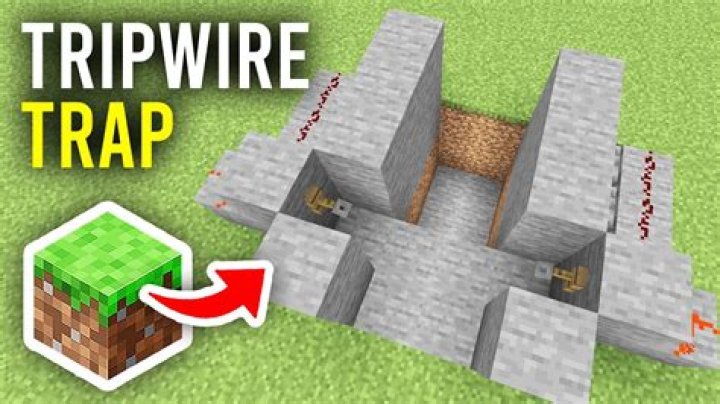 How to make a tripwire in minecraft pe