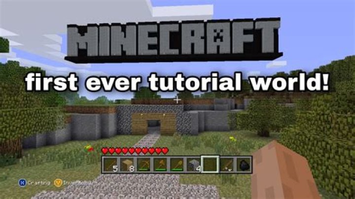 How to make a tutorial world in minecraft
