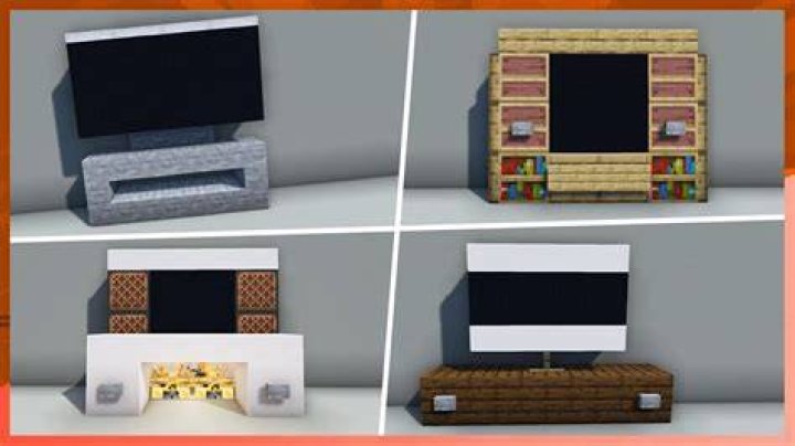 How to make a tv in minecraft pe