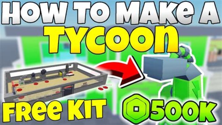 How to make a tycoon on roblox 2016