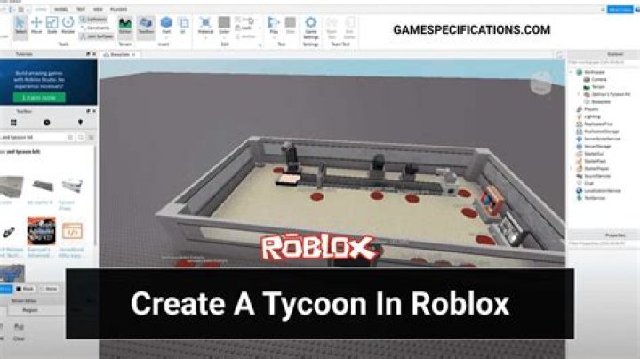 How to make a tycoon on roblox 2017