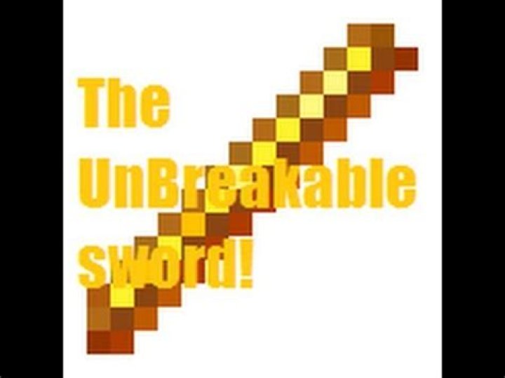 How to make a unbreakable sword in minecraft