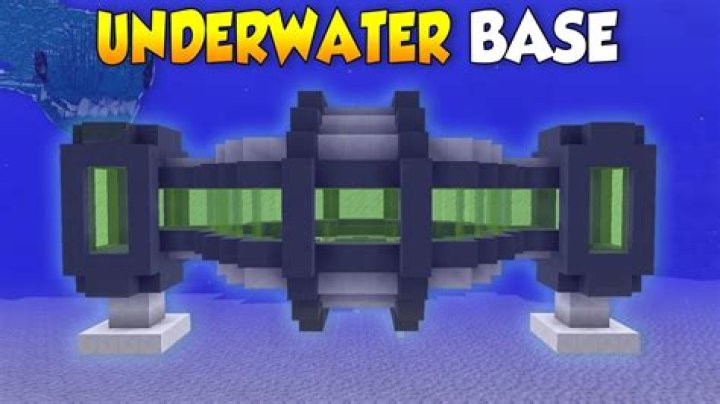 How to make a underwater base in minecraft