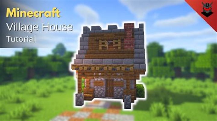 How to make a village house in minecraft