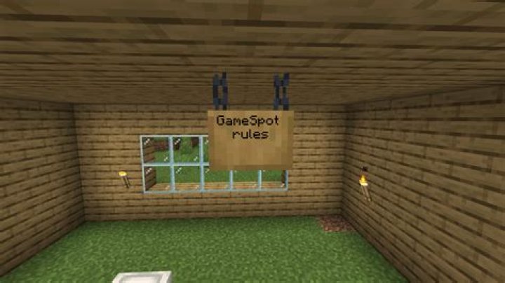 How to make a wall sign in minecraft