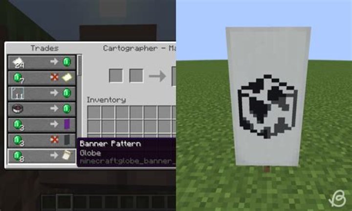 How to make a white banner in minecraft