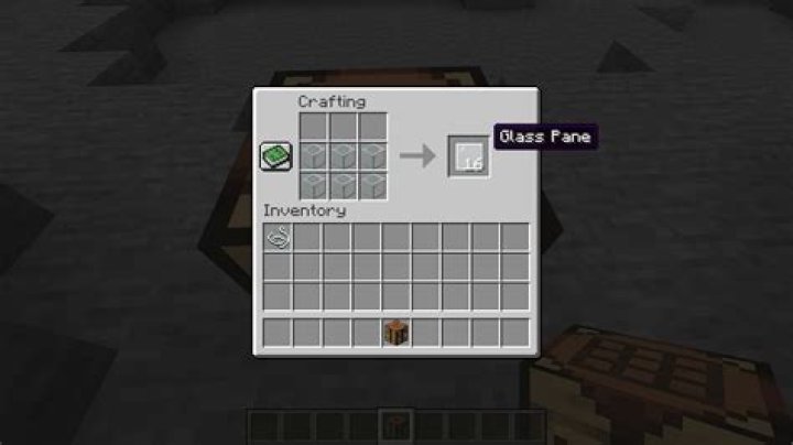 How to make a window pane in minecraft