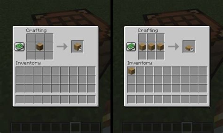 How to make a wood slab in minecraft