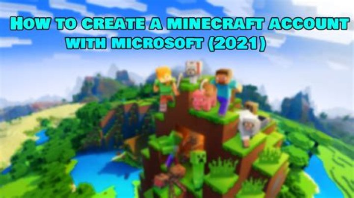 How to make an account on minecraft mobile
