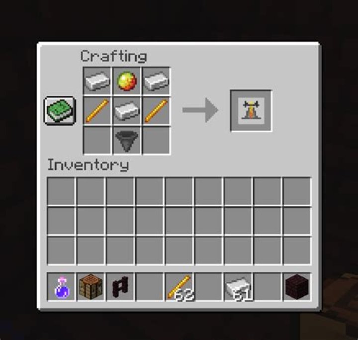 How to make an alchemy station in minecraft