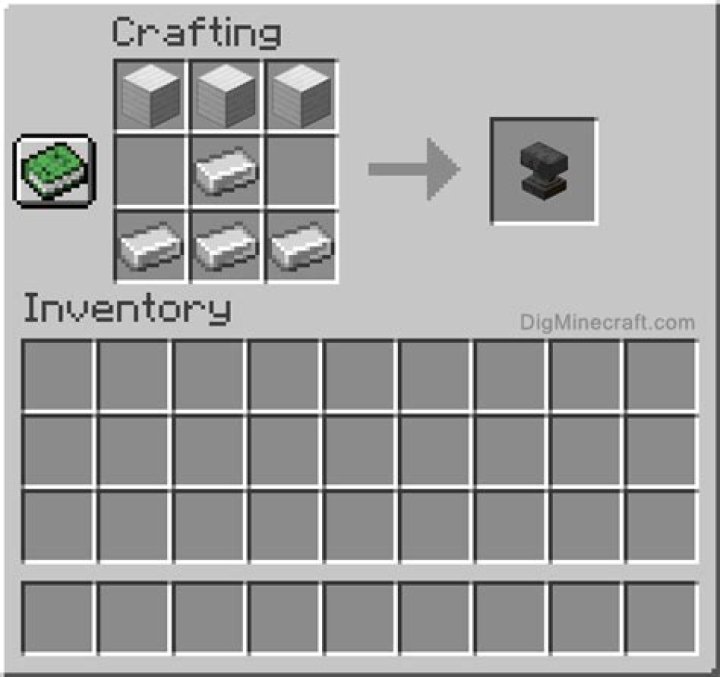 How to make an anvil in minecraft pe