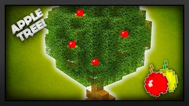How to make an apple tree in minecraft