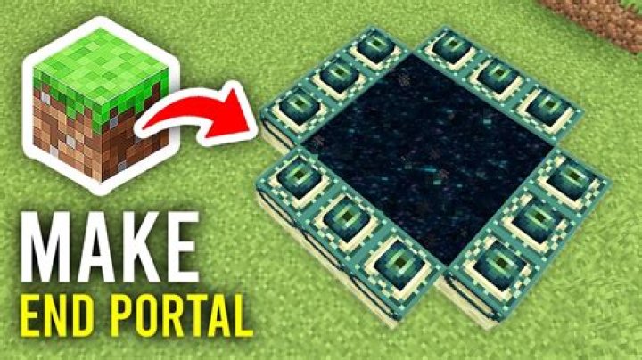 How to make an end portal minecraft pe