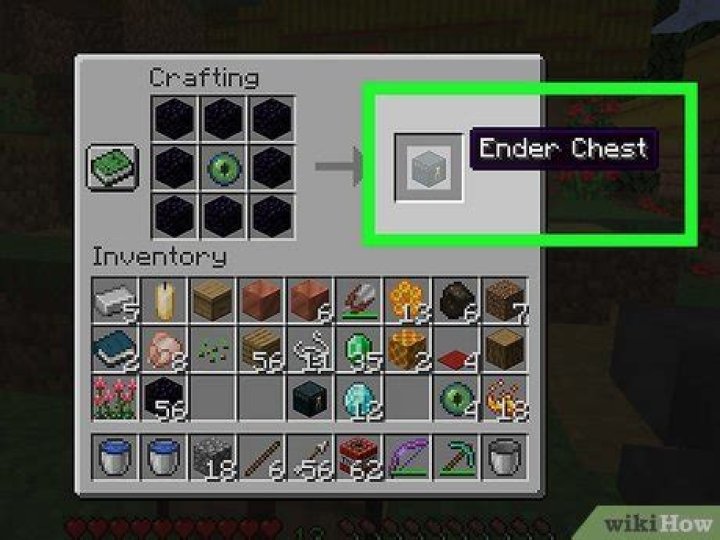 How to make an ender chest in minecraft