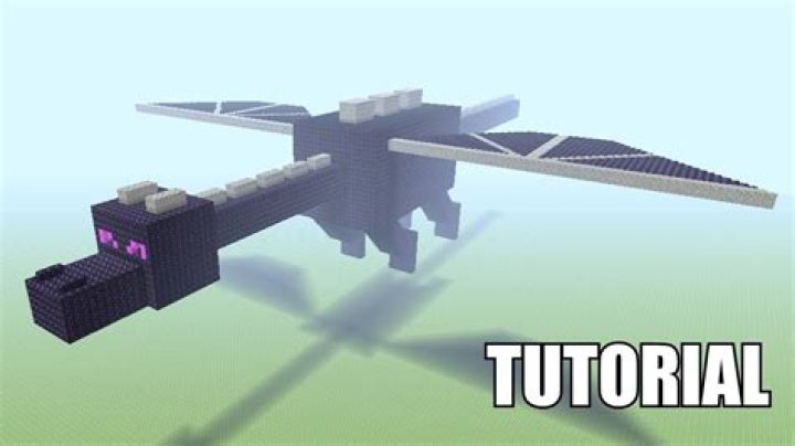 How to make an ender dragon on minecraft