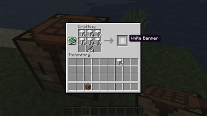 How to make an s banner in minecraft