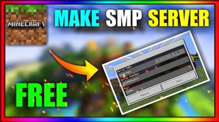 How to make an smp server in minecraft