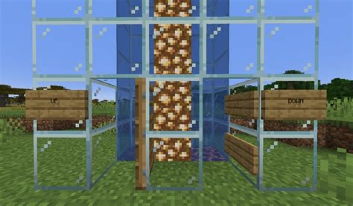 How to make an underwater elevator in minecraft