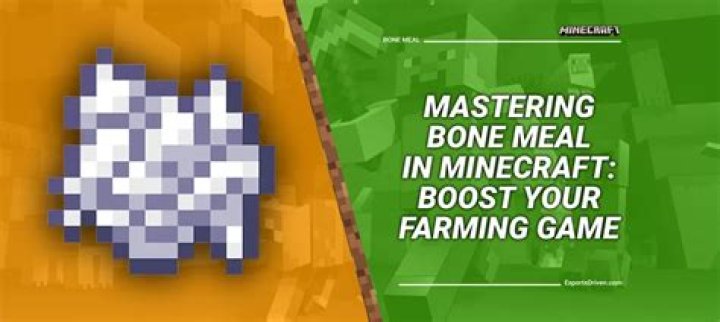 How to make bone meal in minecraft ps4