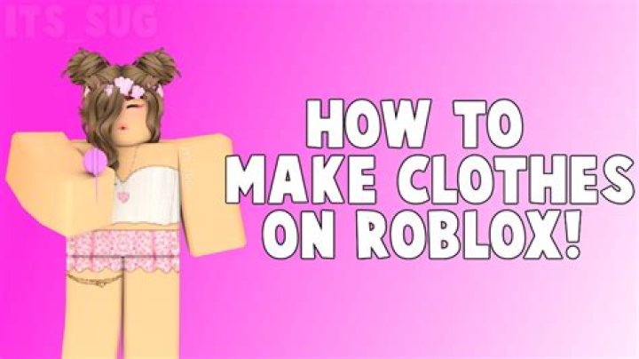 How to make clothes on roblox 2017