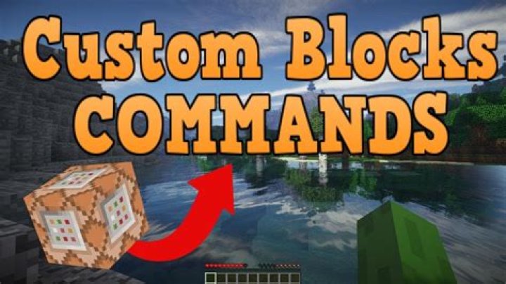 How to make custom blocks in minecraft bedrock
