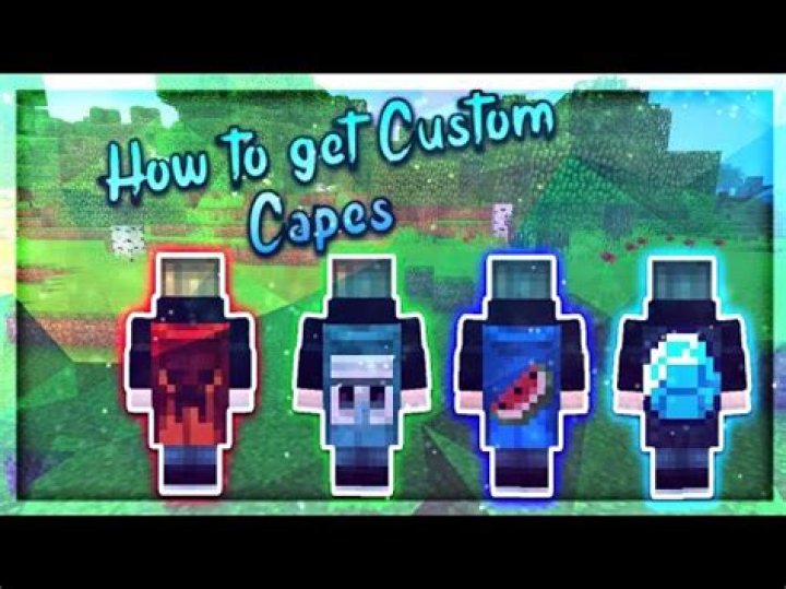 How to make custom capes in minecraft pe