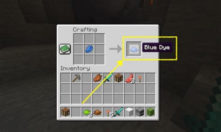 How to make dark blue dye in minecraft
