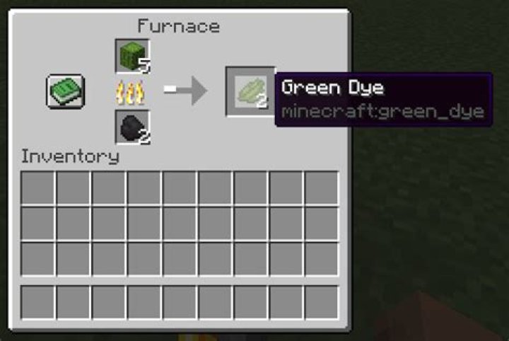 How to make dark green dye in minecraft