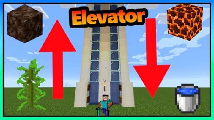 How to make fast water elevator in minecraft