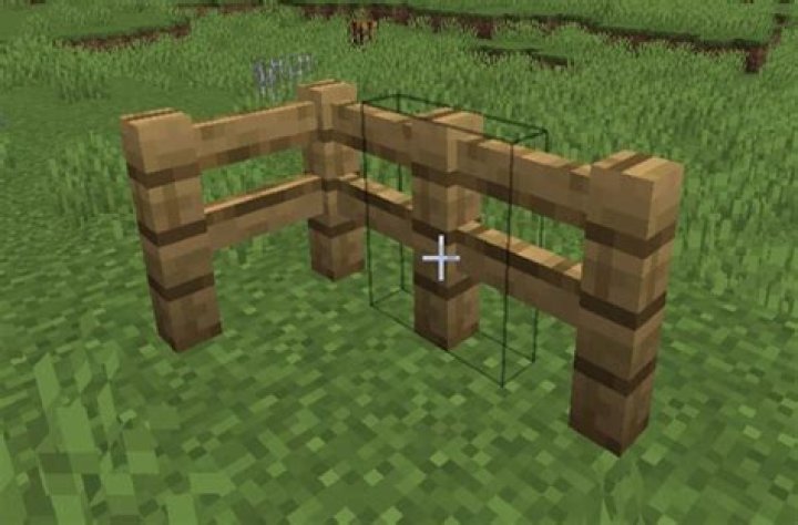 How to make fence post in minecraft