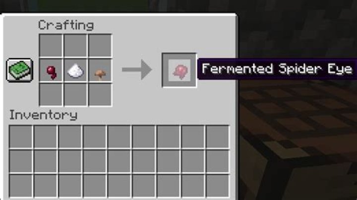 How to make fermented spider eye in minecraft