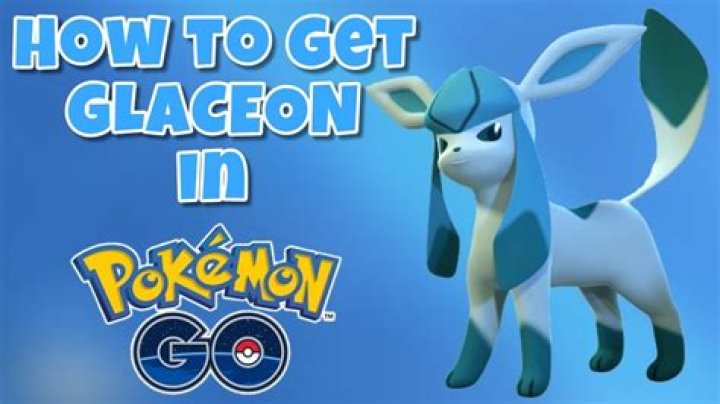 How to make glaceon in pokemon go