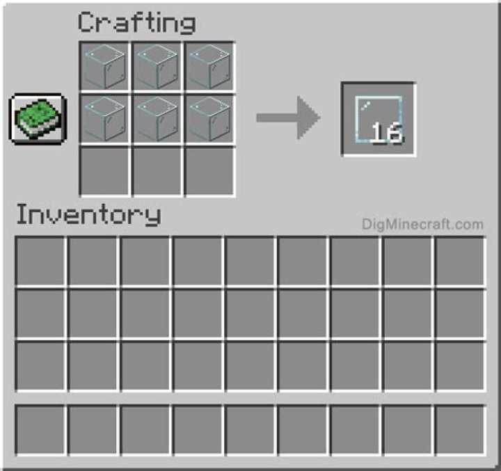 How to make glass panes in minecraft pc