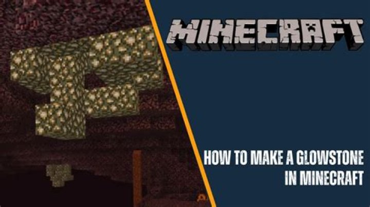 How to make glowstone in minecraft xbox