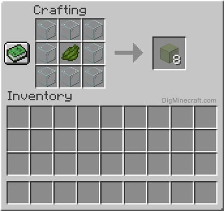 How to make green stained glass in minecraft