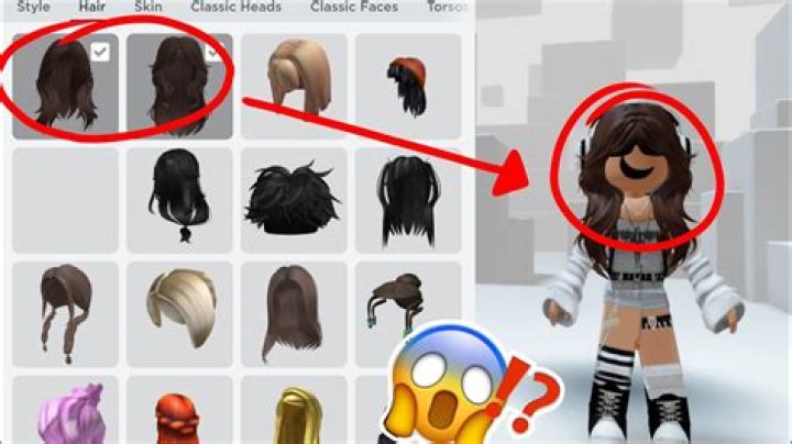 How to make hairs on roblox