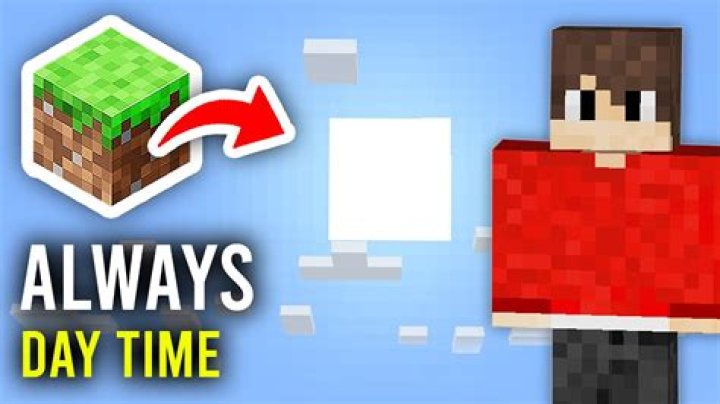 How to make it day in minecraft pe
