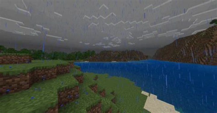 How to make it rain in minecraft command