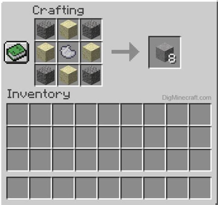 How to make light gray concrete in minecraft