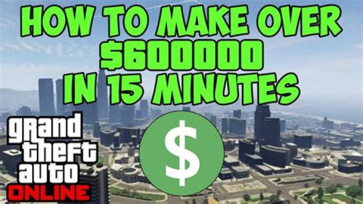 How to make money fast on gta 5