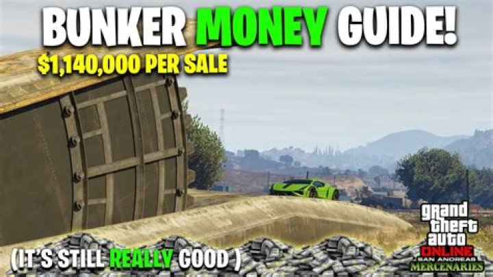How to make money from bunker gta 5