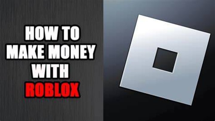 How to make money off roblox