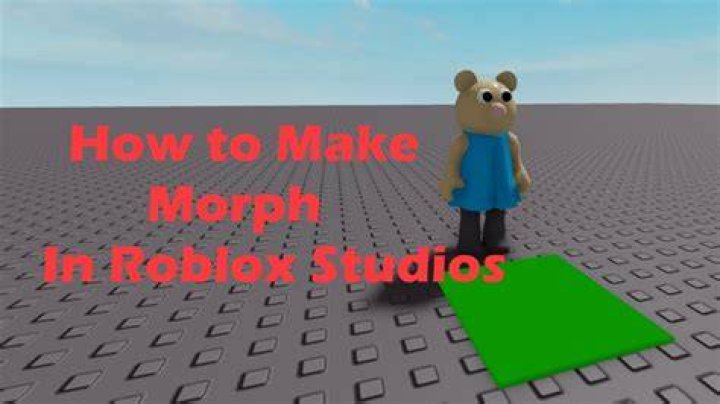 How to make morphs in roblox
