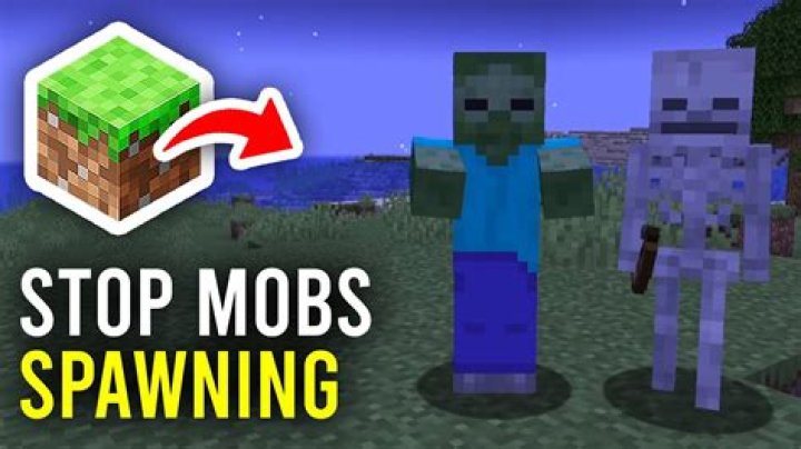 How to make no mobs spawn in minecraft
