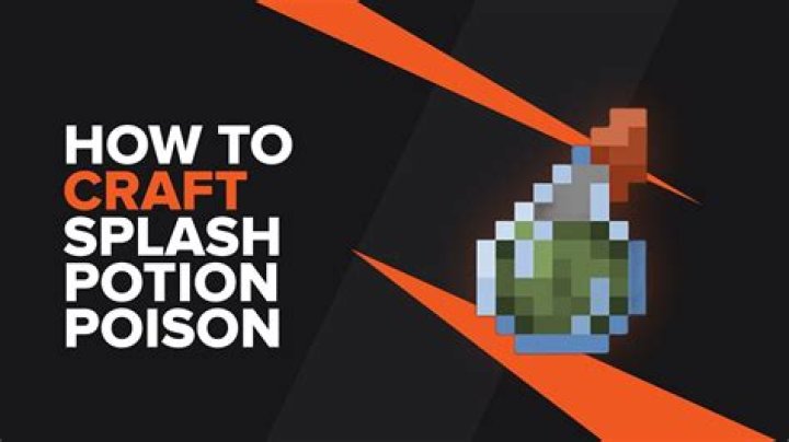 How to make potion of poison in minecraft