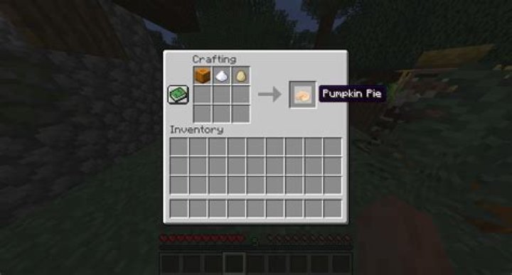 How to make pumpkin pie in minecraft pe