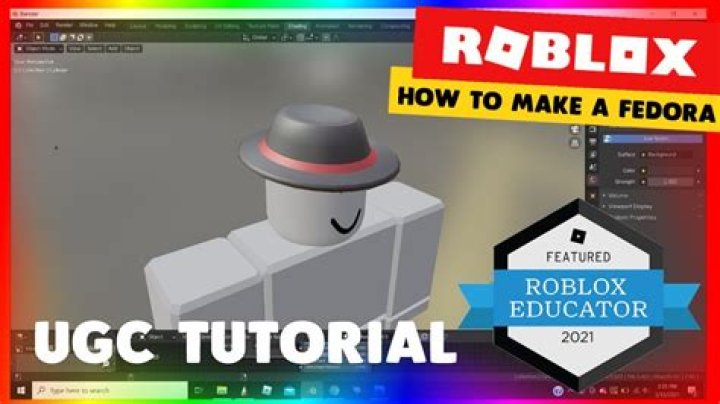 How to make roblox hats