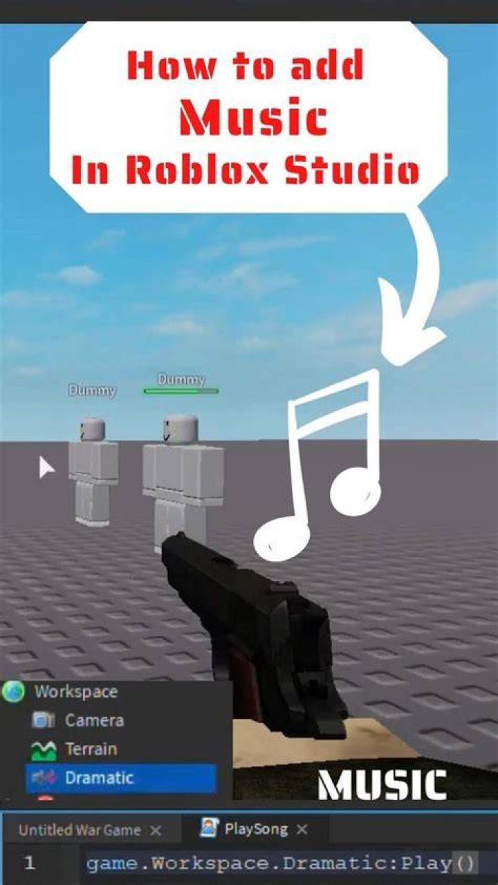 How to make roblox music videos