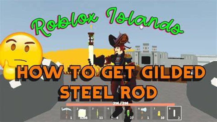 How to make steel rods in skyblock roblox